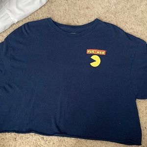 A blue Crop Top size is XL